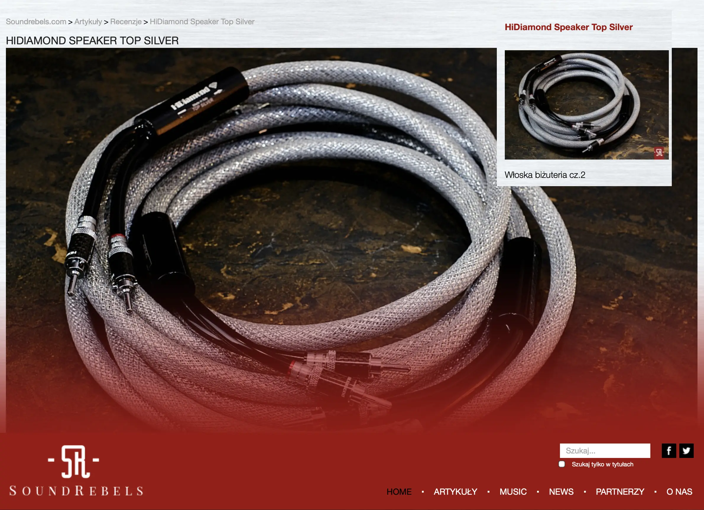 HiDiamond Speaker Top Silver – test na Soundrebels.com